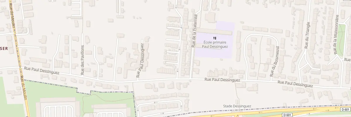 Plan du 42 Rue de la Liberté à Dunkerque