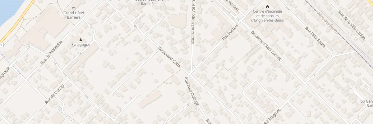 Plan du 35 Bd Cotte à Enghien-les-Bains