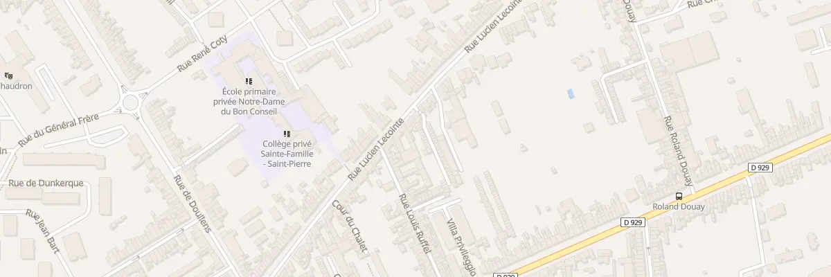 Plan du 108 Rue Lucien Lecointe à Amiens