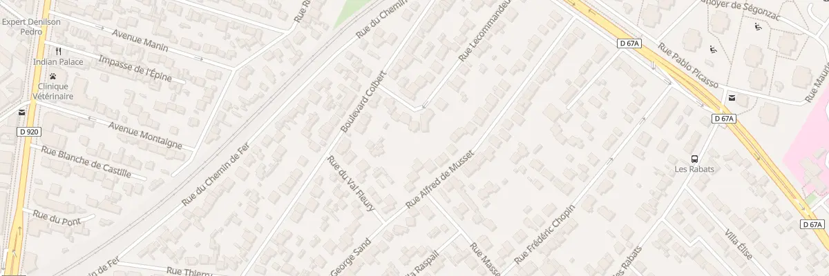 Plan du 21 Rue Lecommandeur à Antony