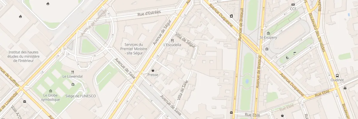Plan du 49 Av de Ségur à Paris 7e Arrondissement