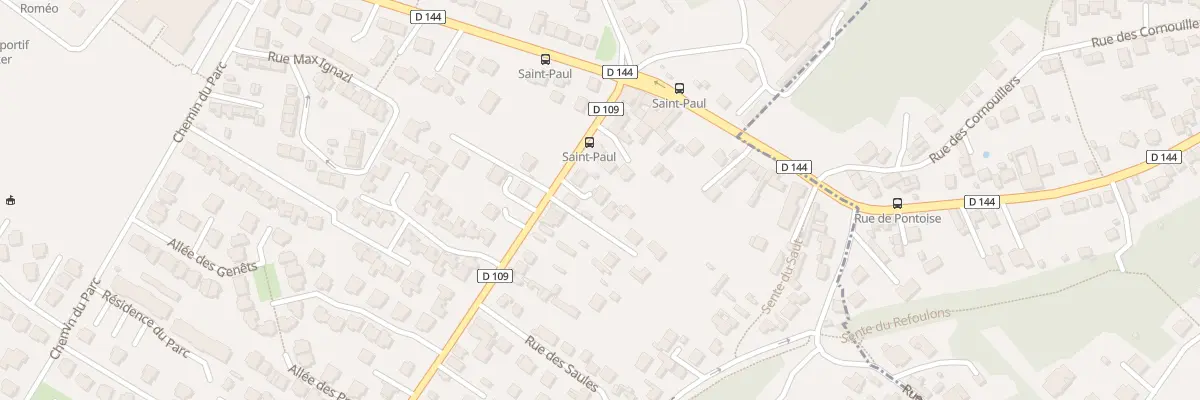 Plan du 112B Rue de Montmorency à Soisy-sous-Montmorency