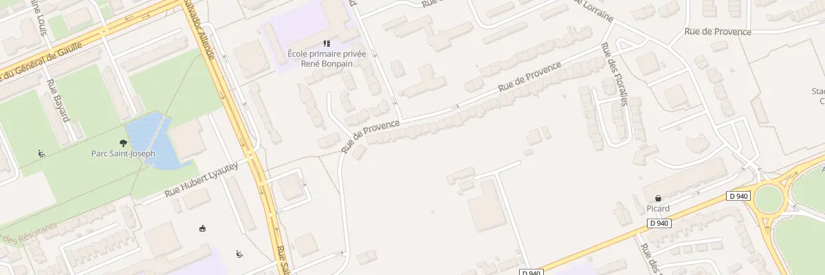 Plan du 28 Rue de Provence à Grande-Synthe