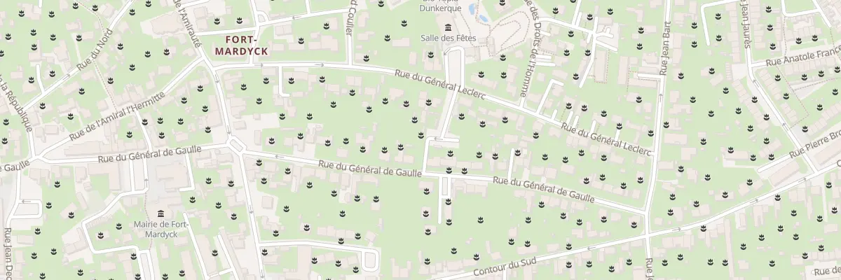 Plan du 35 Rue du General Leclerc Fm à Dunkerque