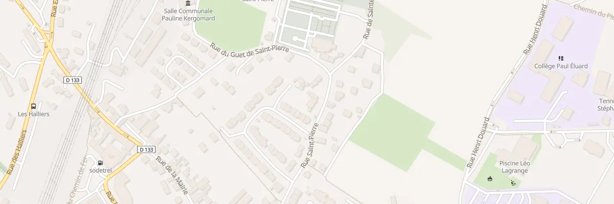 Plan du 31 Rue Saint-pierre à Brétigny-sur-Orge