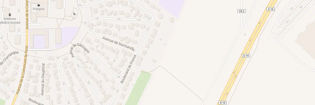 Plan du 138B Bd de France à Brétigny-sur-Orge