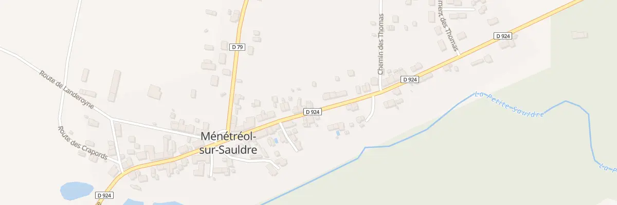 Plan du 23 Rte d’Aubigny à Ménétréol-sur-Sauldre