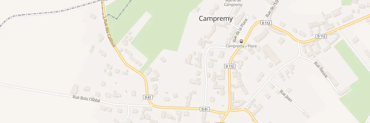 Plan du 9 Rue Jeannette à Campremy