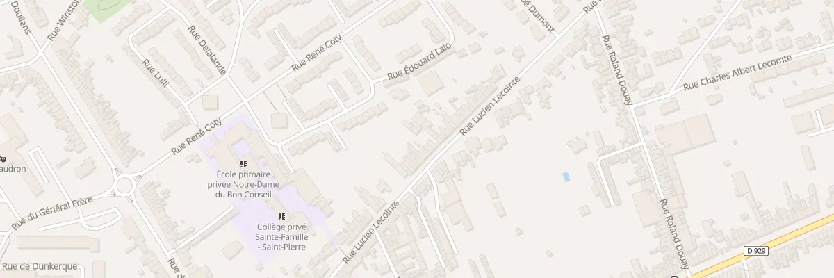 Plan du 147 Rue Lucien Lecointe à Abbeville