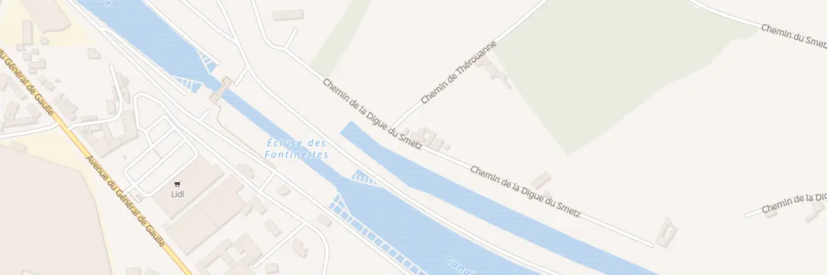 Plan du 23 Che de la Digue du Smetz à Arques