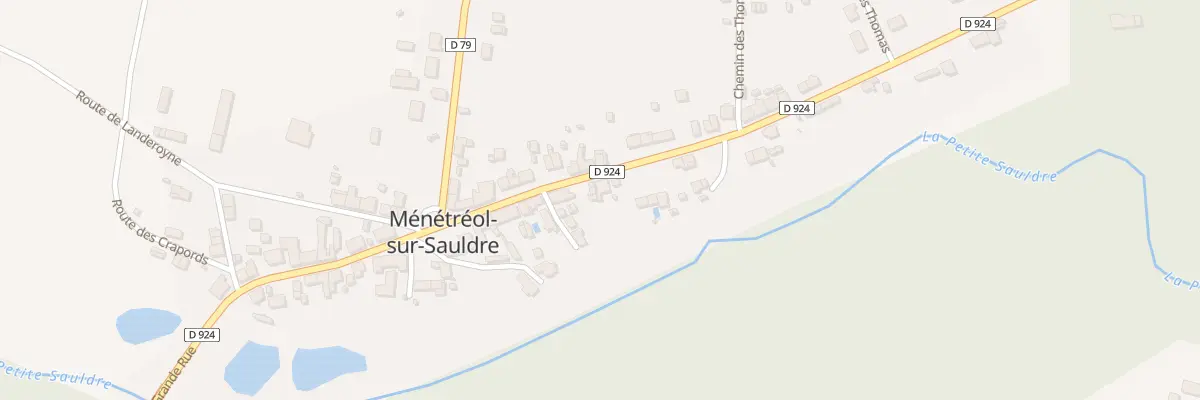 Plan du 14 Rte d’Aubigny à Ménétréol-sur-Sauldre