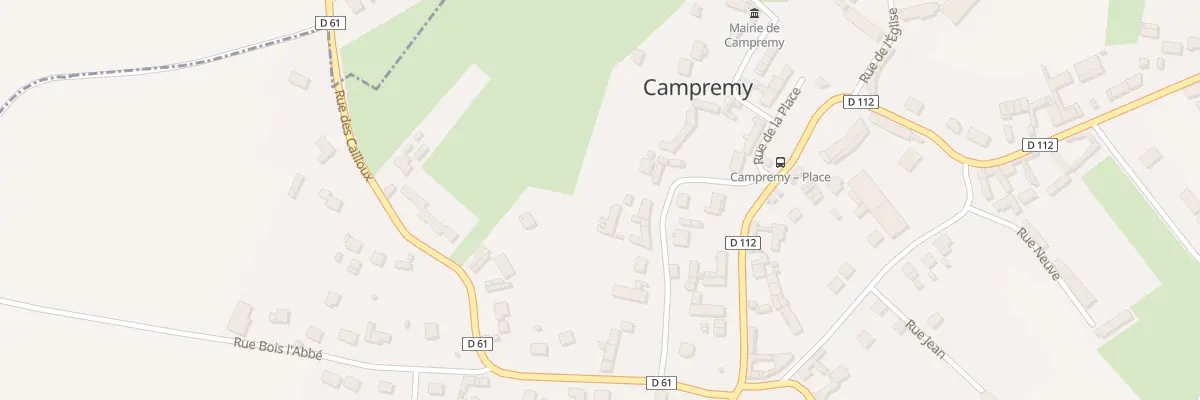 Plan du 13 Rue Jeannette à Campremy