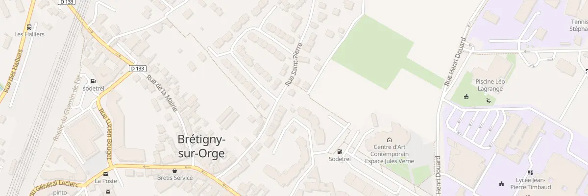 Plan du 26 Rue Saint-pierre à Brétigny-sur-Orge