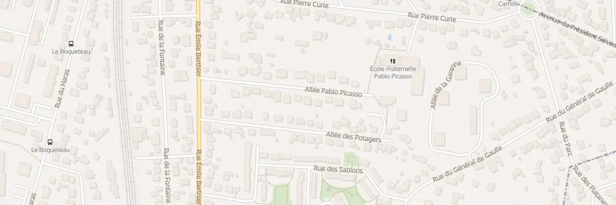 Plan du 20 All Pablo Picasso à Saint-Michel-sur-Orge