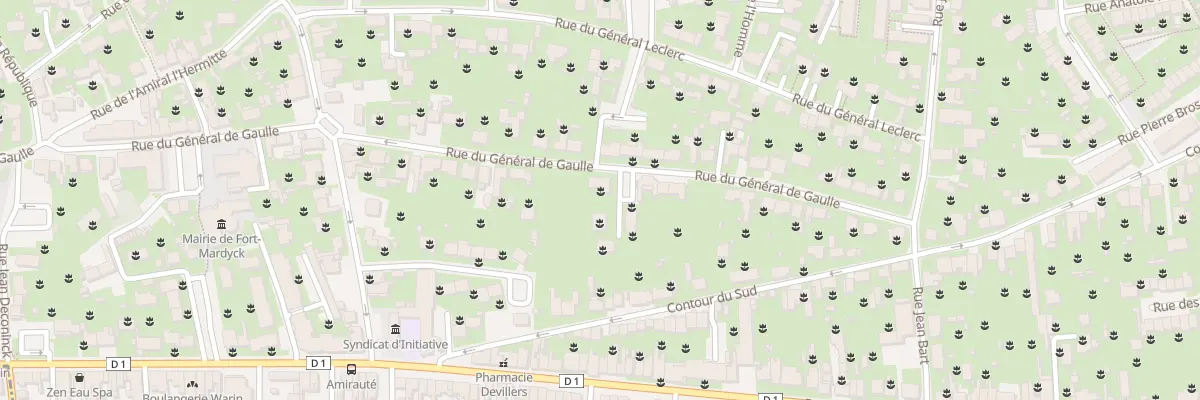Plan du 31 Rue du General de Gaulle Fm à Dunkerque