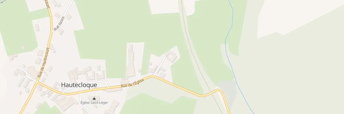 Plan du 62 Imp du Charron à Hautecloque