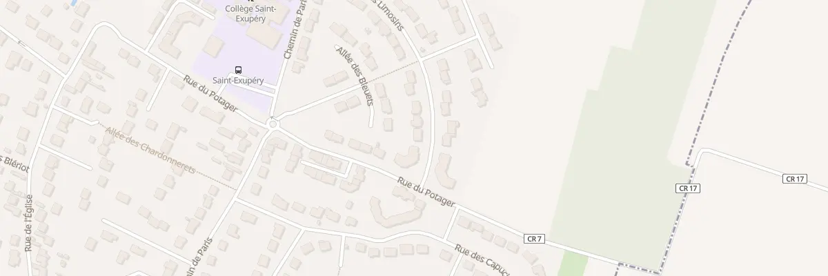 Plan du 3 Av des Limosins à Marolles-en-Hurepoix