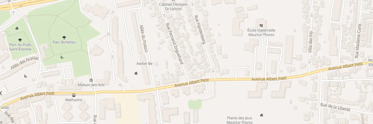 Plan du 10 Rue Enguehard à Bagneux