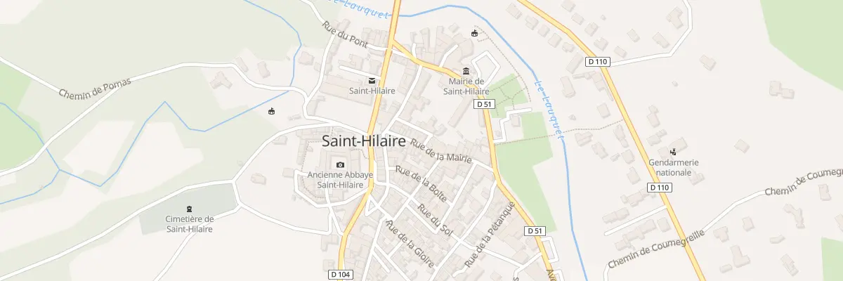 Plan du 18 Rue de la Mairie à Saint-Hilaire