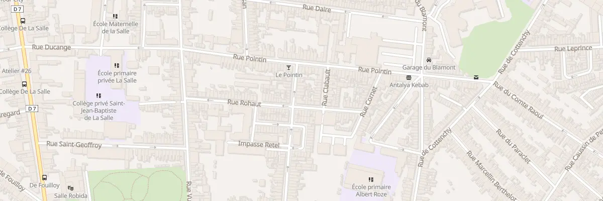 Plan du 15 Rue Coquerel à Amiens