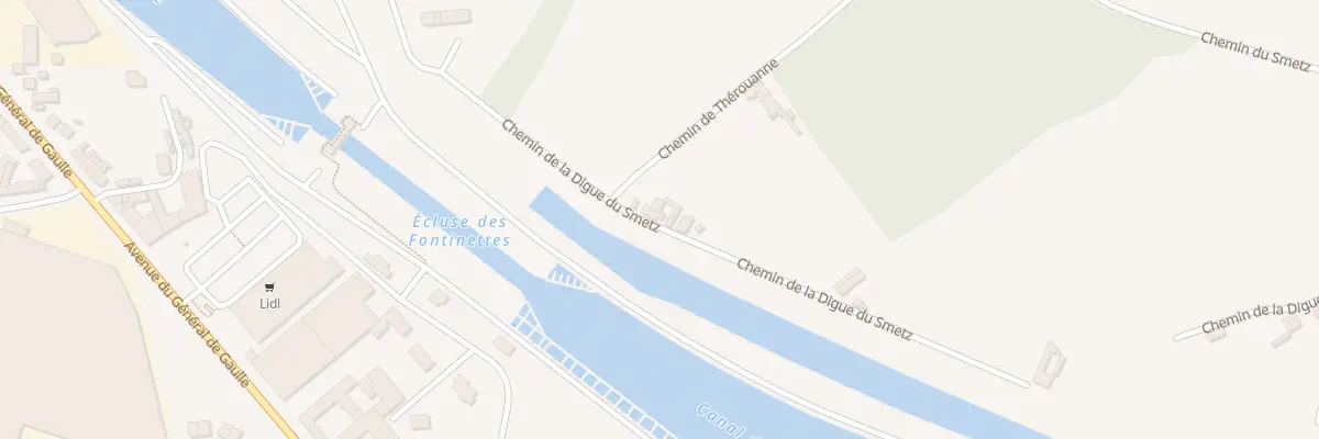 Plan du 25 Che de la Digue du Smetz à Arques