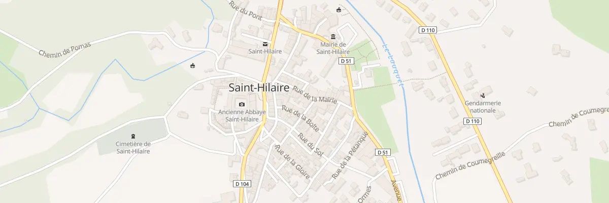 Plan du 126 Le Village à Saint-Hilaire