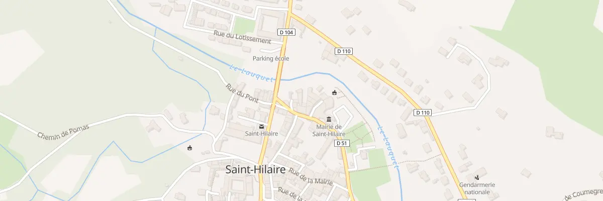 Plan du 3 Rue du Beal à Saint-Hilaire