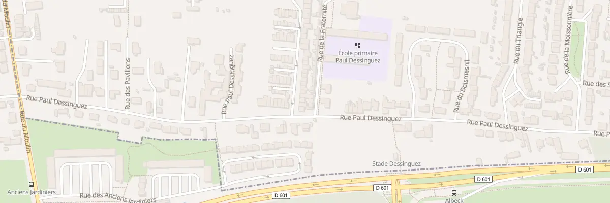 Plan du 53 Rue de la Liberté à Dunkerque