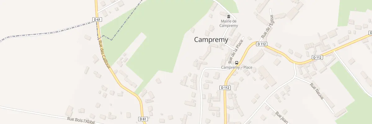 Plan du 17 Rue Jeannette à Campremy