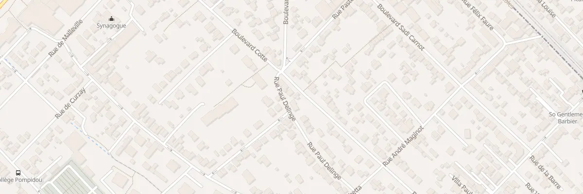 Plan du 46 Bd Cotte à Enghien-les-Bains