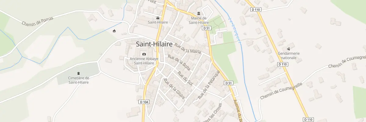 Plan du 1 Rue de la Bolte à Saint-Hilaire