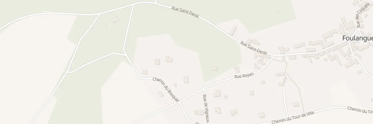 Plan du 8 Rue Royan à Foulangues