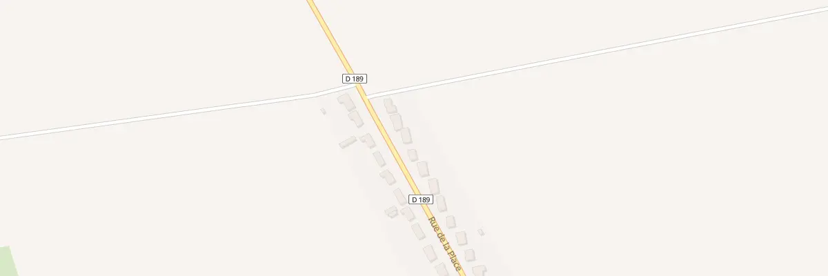 Plan du 38 Rue de la Place à Mametz