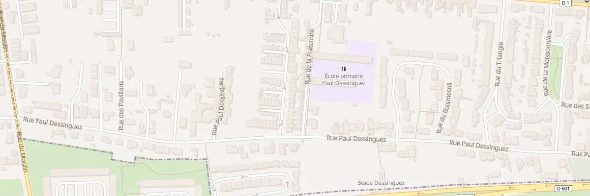 Plan du 41 Rue de la Liberté à Dunkerque