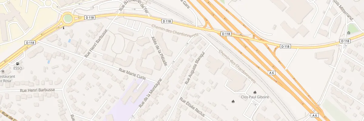 Plan du 50 Rue de la Montagne à Chilly-Mazarin