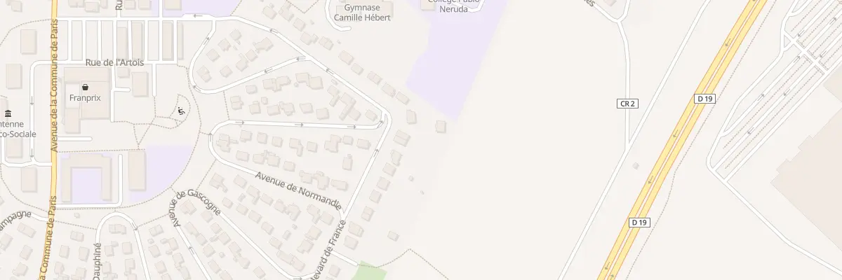 Plan du 150 Bd de France à Brétigny-sur-Orge