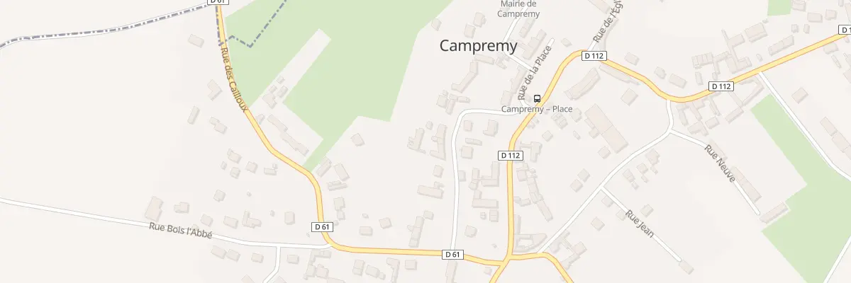 Plan du 11 Rue Jeannette à Campremy
