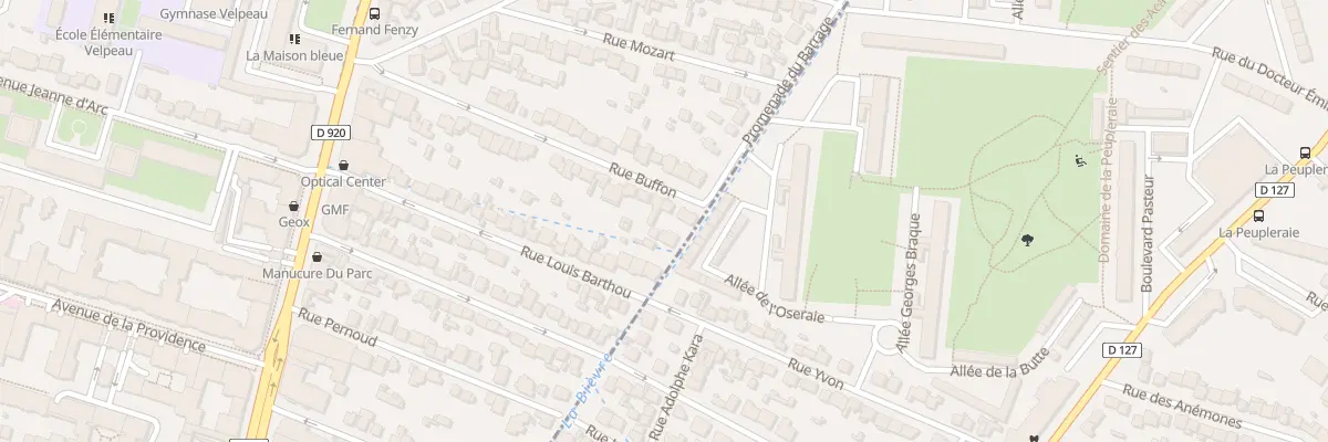 Plan du 42 Rue Buffon à Antony