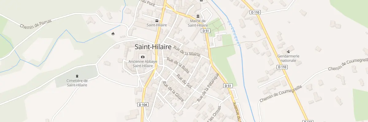 Plan du 5 Rue du Centre à Saint-Hilaire