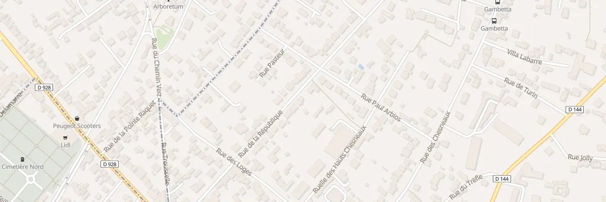 Plan du 63 Rue de la République à Montmorency