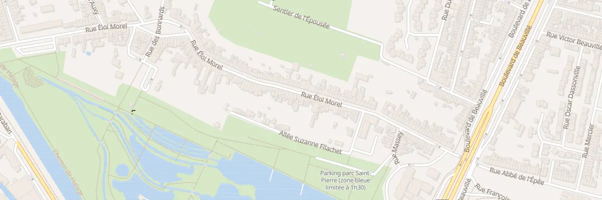 Plan du 192 Rue Eloi Morel à Amiens