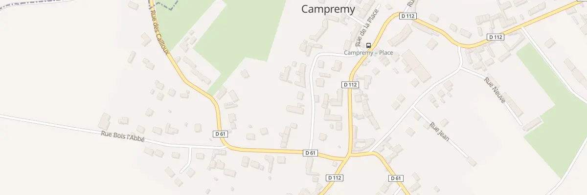 Plan du 7 Rue Jeannette à Campremy