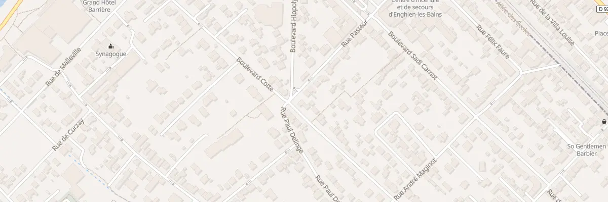 Plan du 37 Rue Pasteur à Enghien-les-Bains