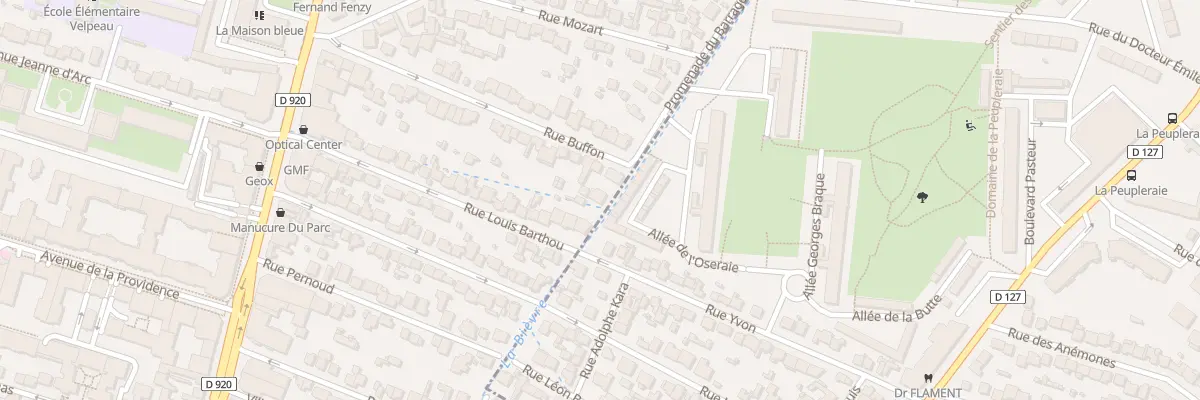 Plan du 42B Rue Buffon à Antony