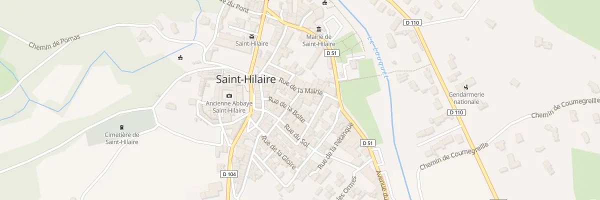 Plan du 124 Le Village à Saint-Hilaire
