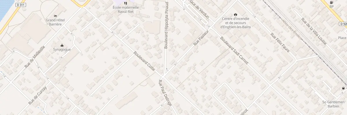 Plan du 30B Rue Pasteur à Enghien-les-Bains