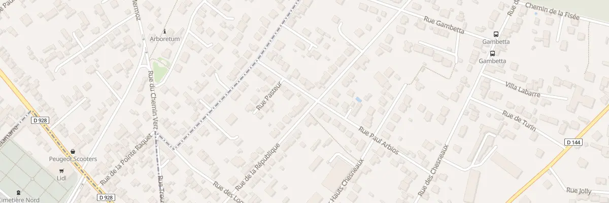 Plan du 68 Rue de la République à Montmorency
