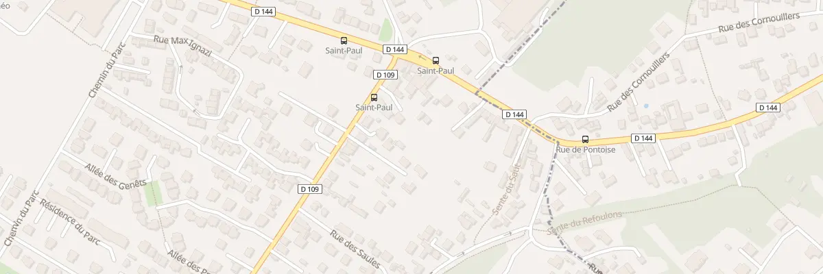 Plan du 112 Rue de Montmorency à Soisy-sous-Montmorency