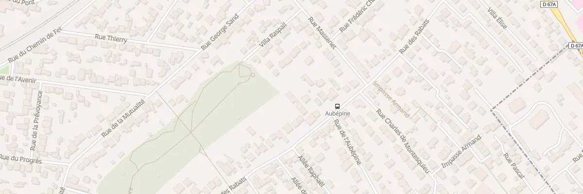 Plan du 84 Rue des Rabats à Antony