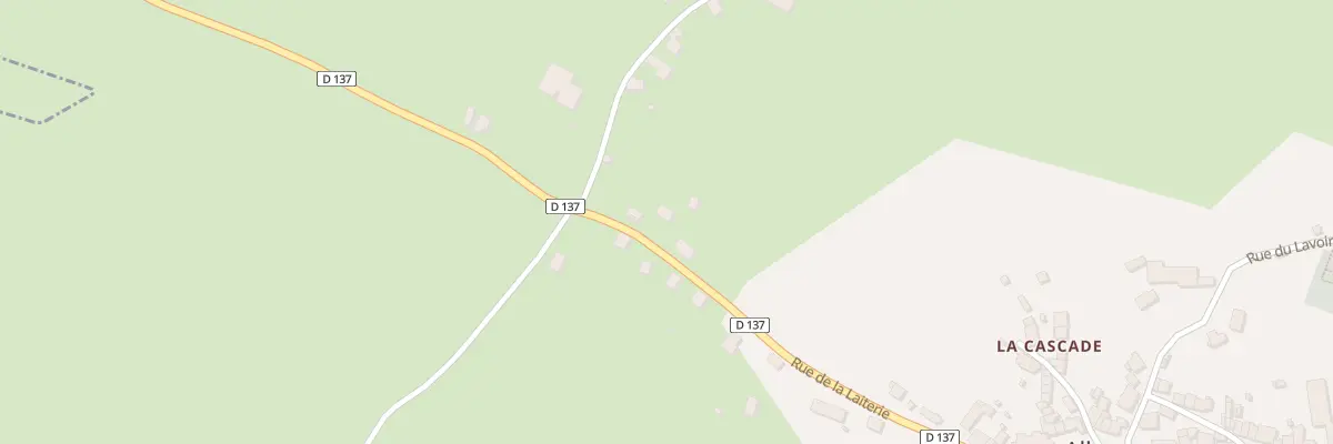 Plan du 6031 Rte de Brageac à Ally